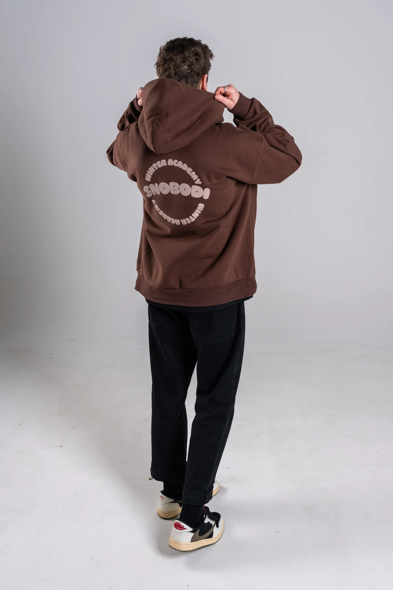 Academy Hoodie - Chocolate - Image 8