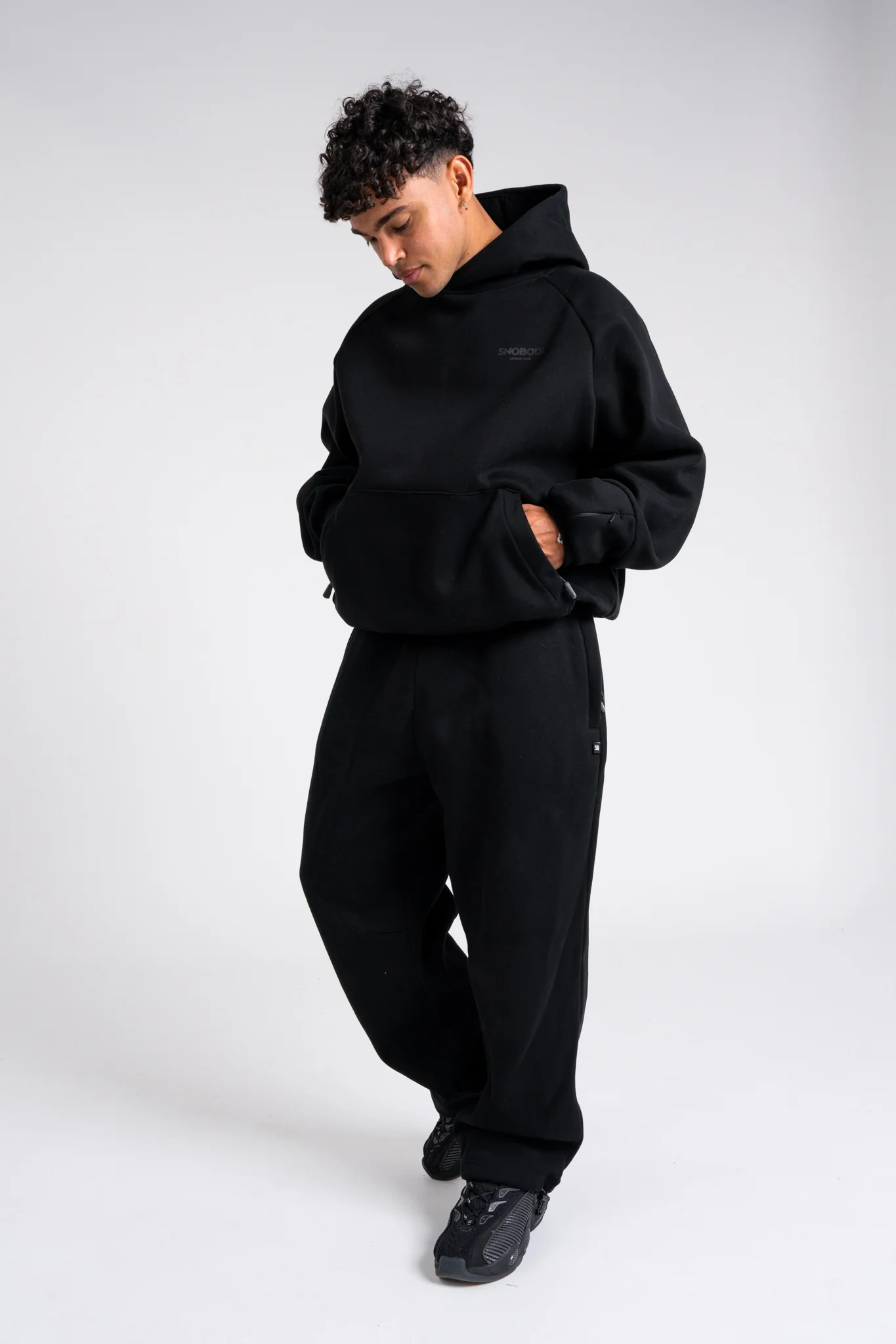 Offline Hoodie - Black - Image 4
