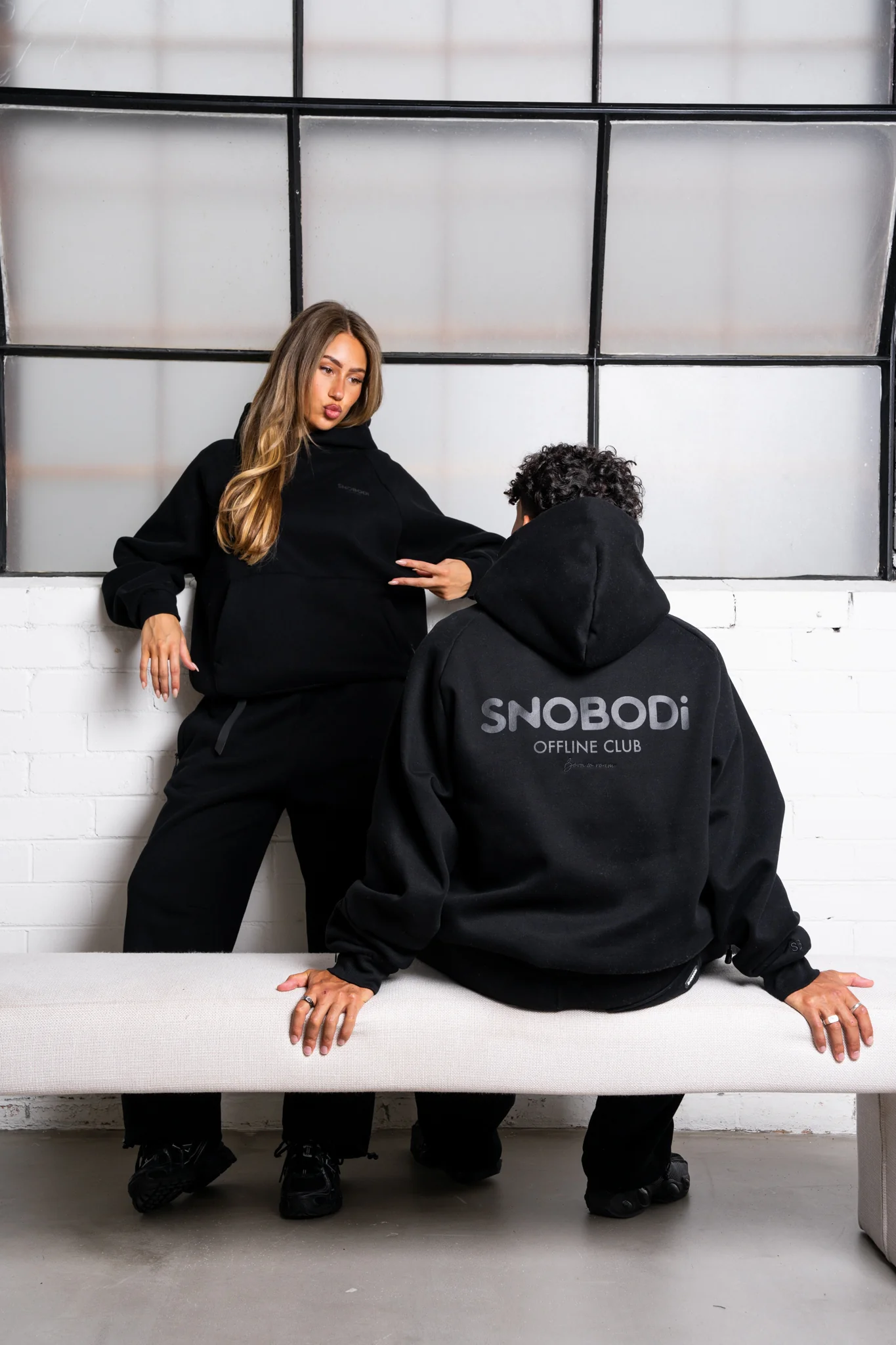Offline Hoodie - Black - Image 5