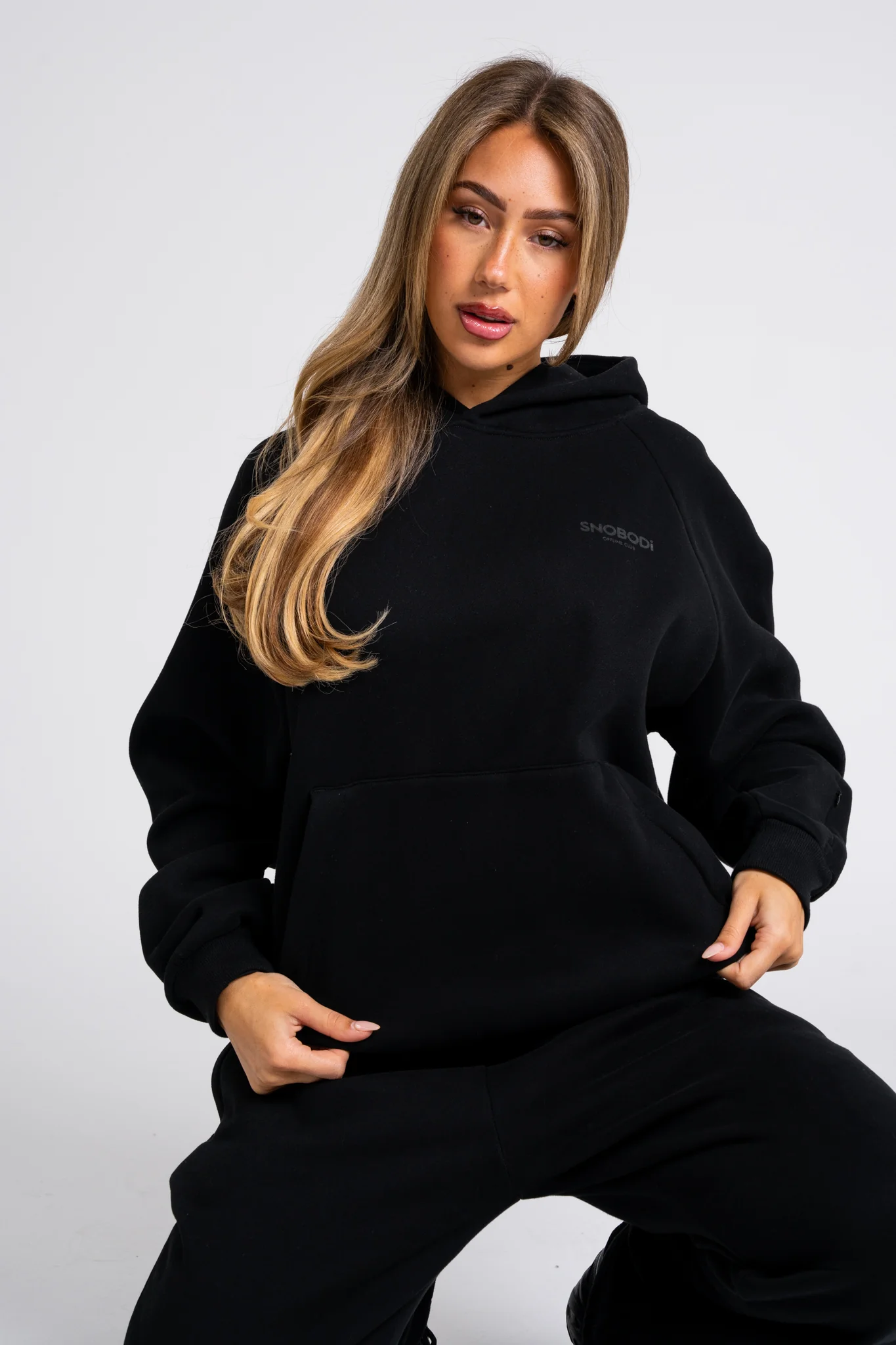 Offline Hoodie - Black - Image 7