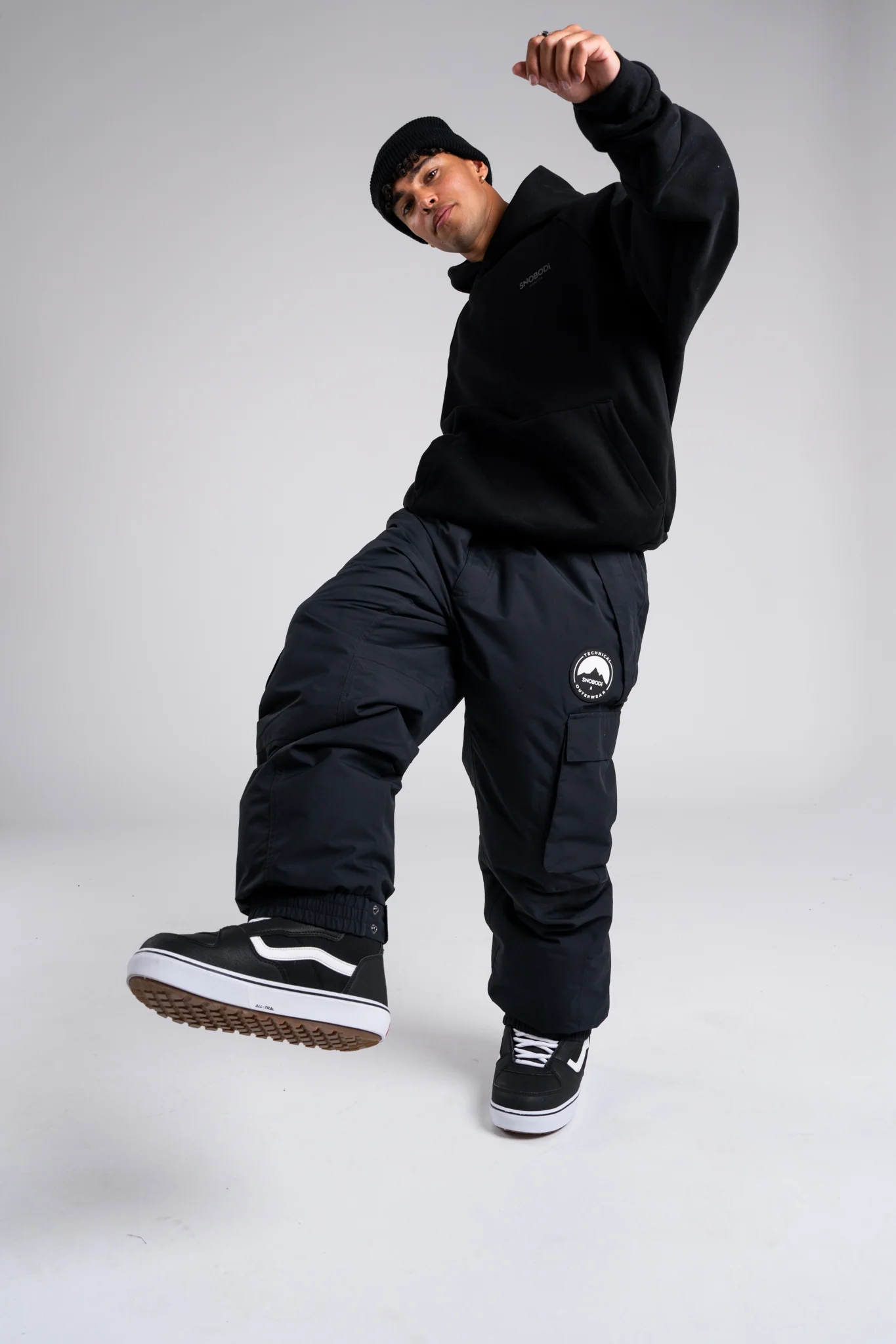 Offline Hoodie - Black - Image 8