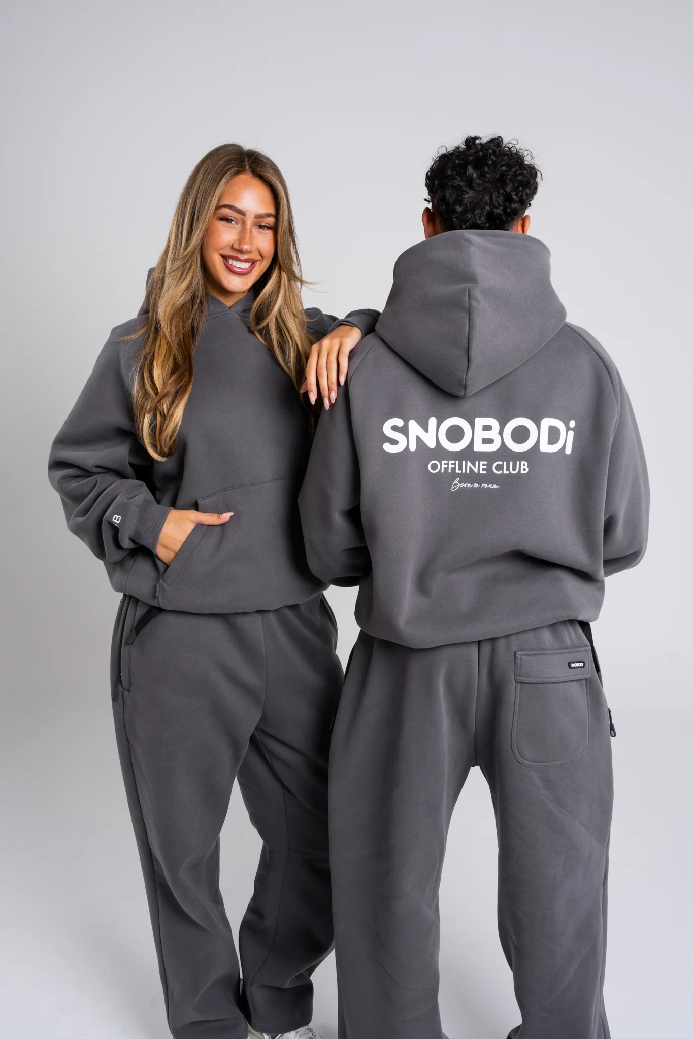 Offline Hoodie - Charcoal - Image 10
