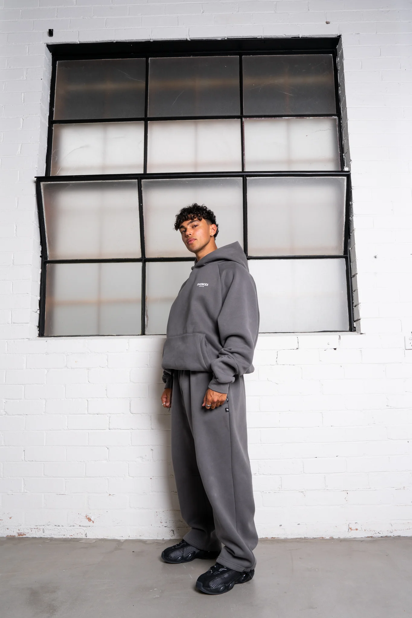 Offline Hoodie - Charcoal - Image 6