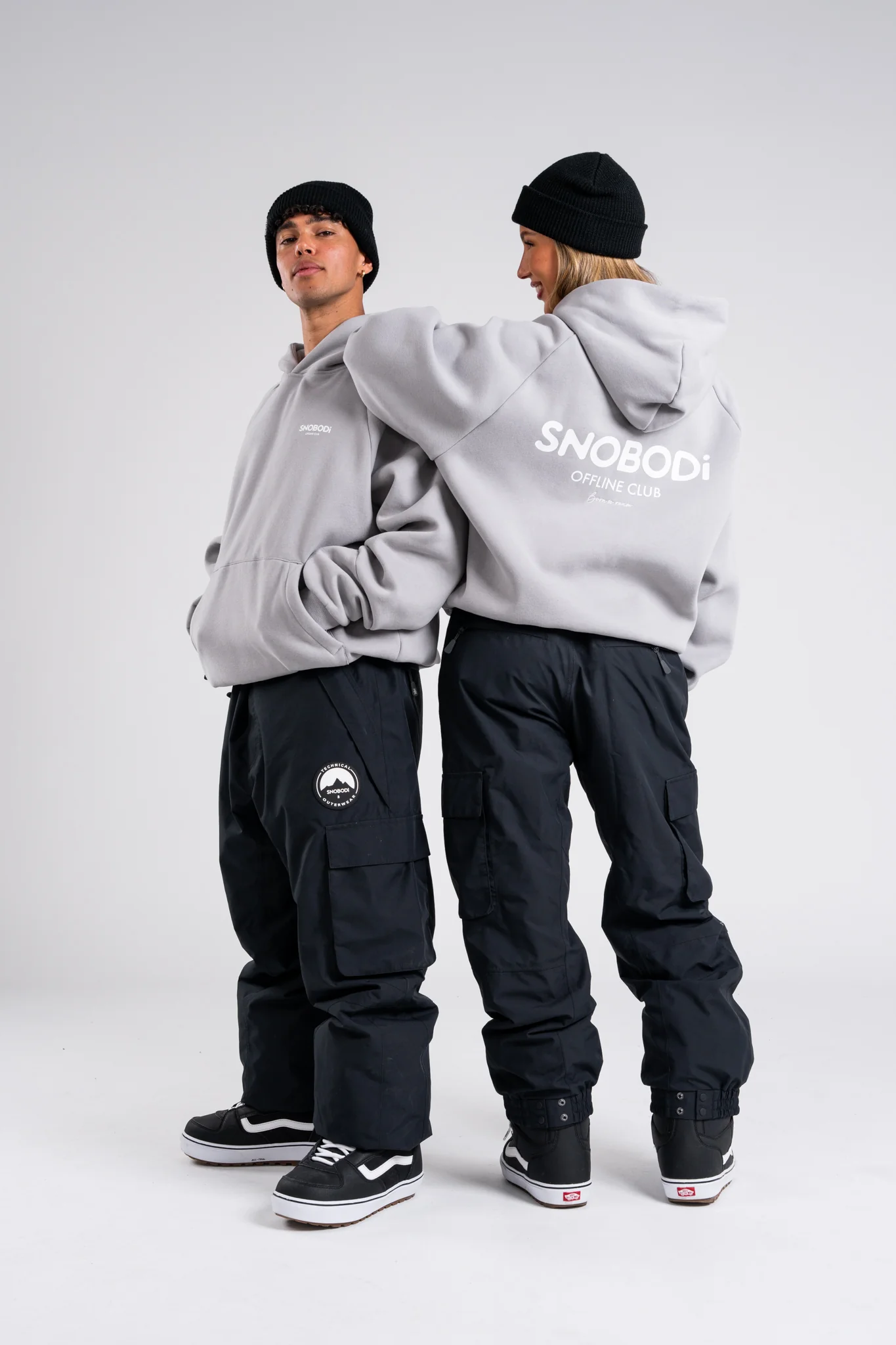Offline Hoodie - Light Grey - Image 3