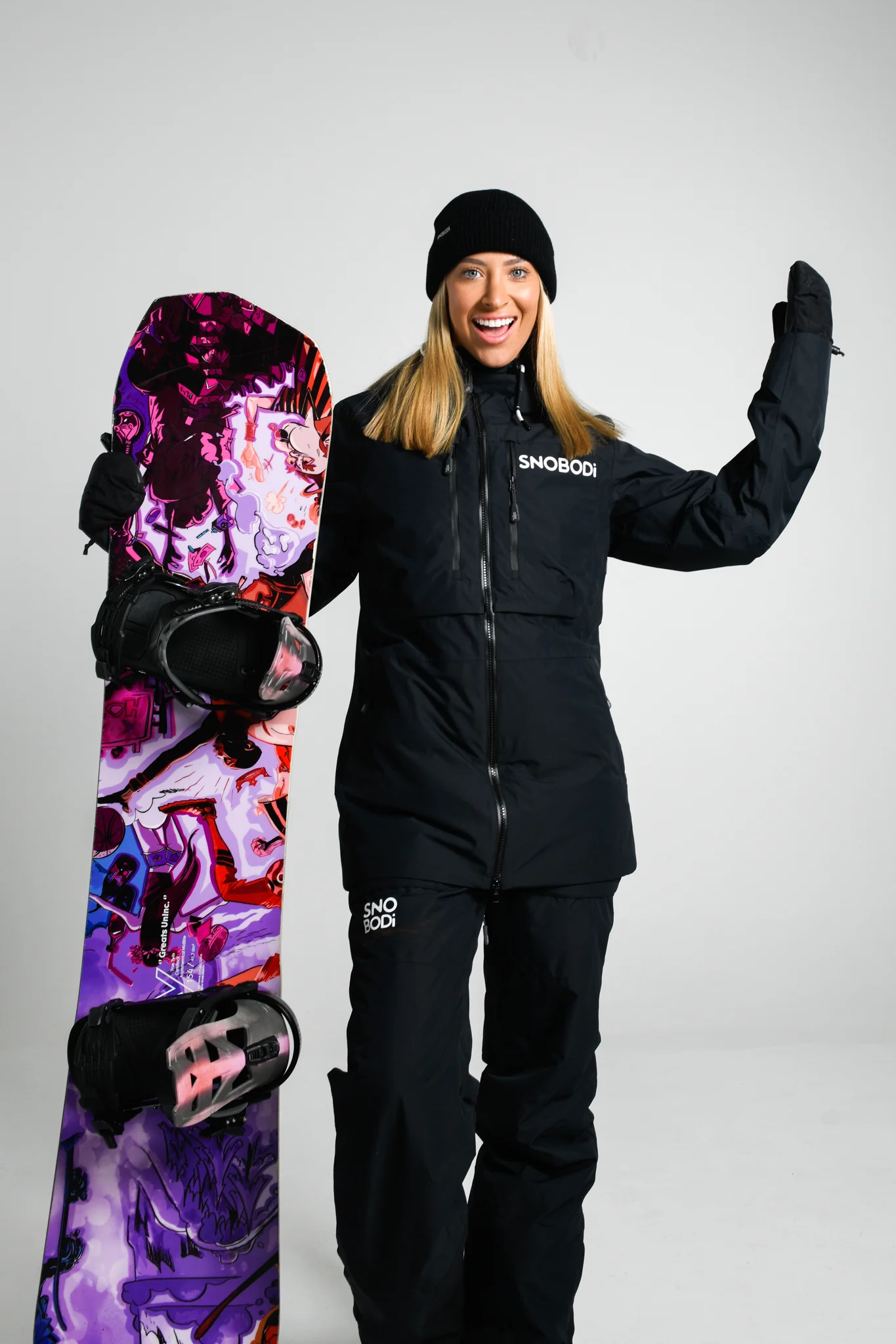 Snobodi Ridgeline Snow Jacket - Storm - Image 3