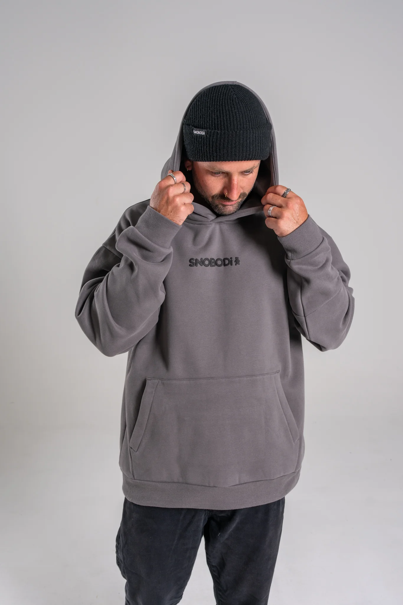 Venture Hoodie - Dark Grey - Image 9
