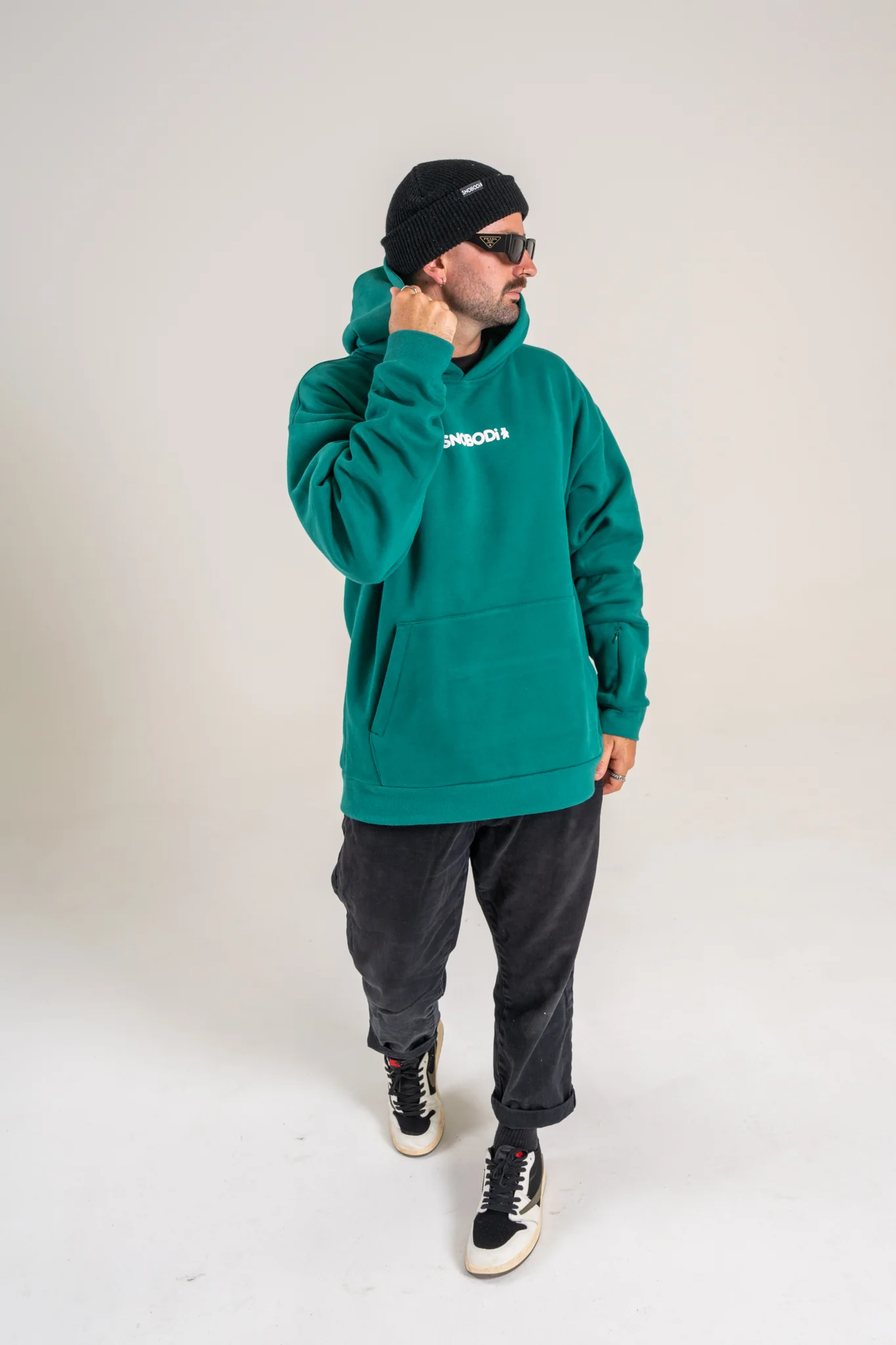 Venture Hoodie - Green - Image 3