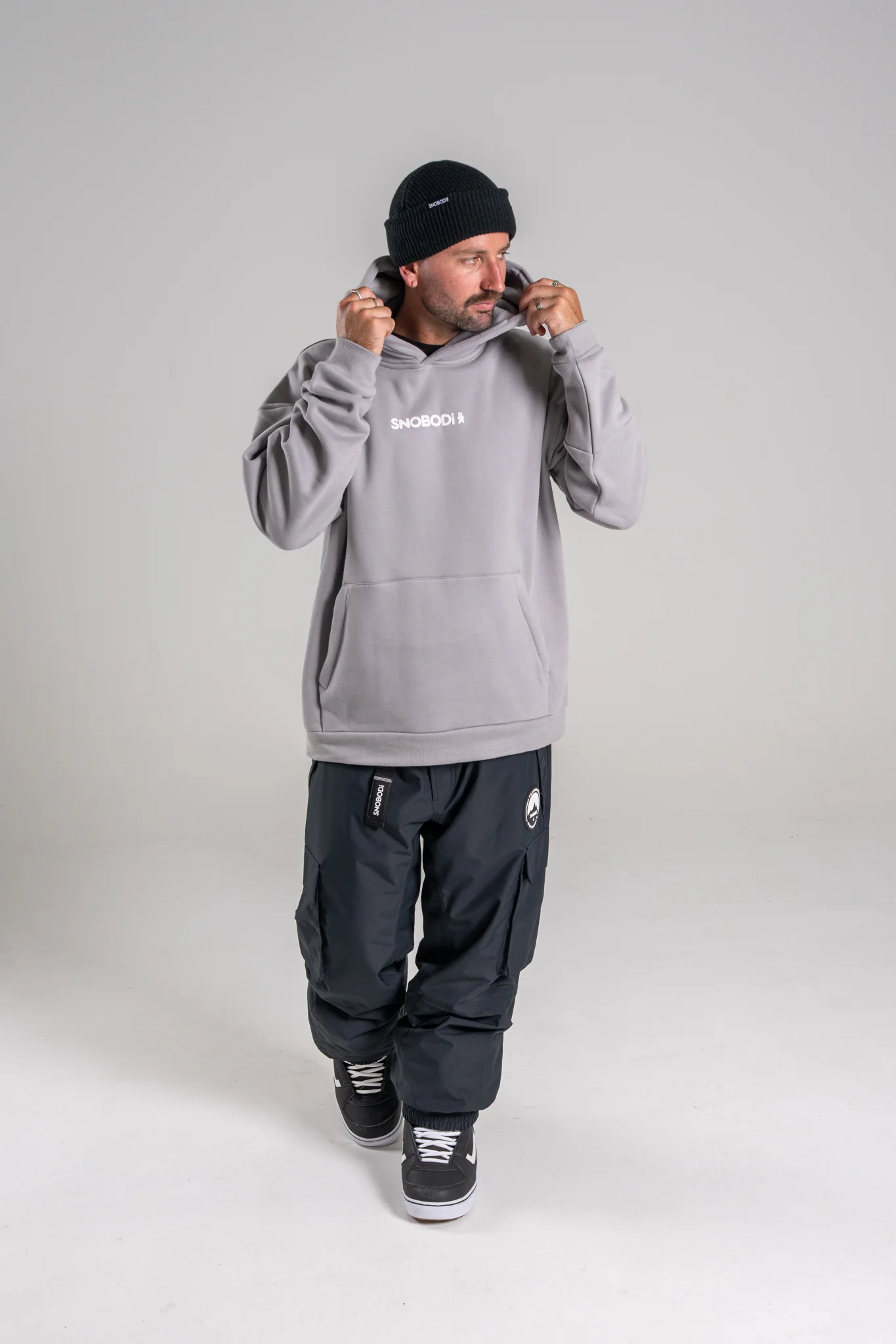 Venture Hoodie - Light Grey - Image 8